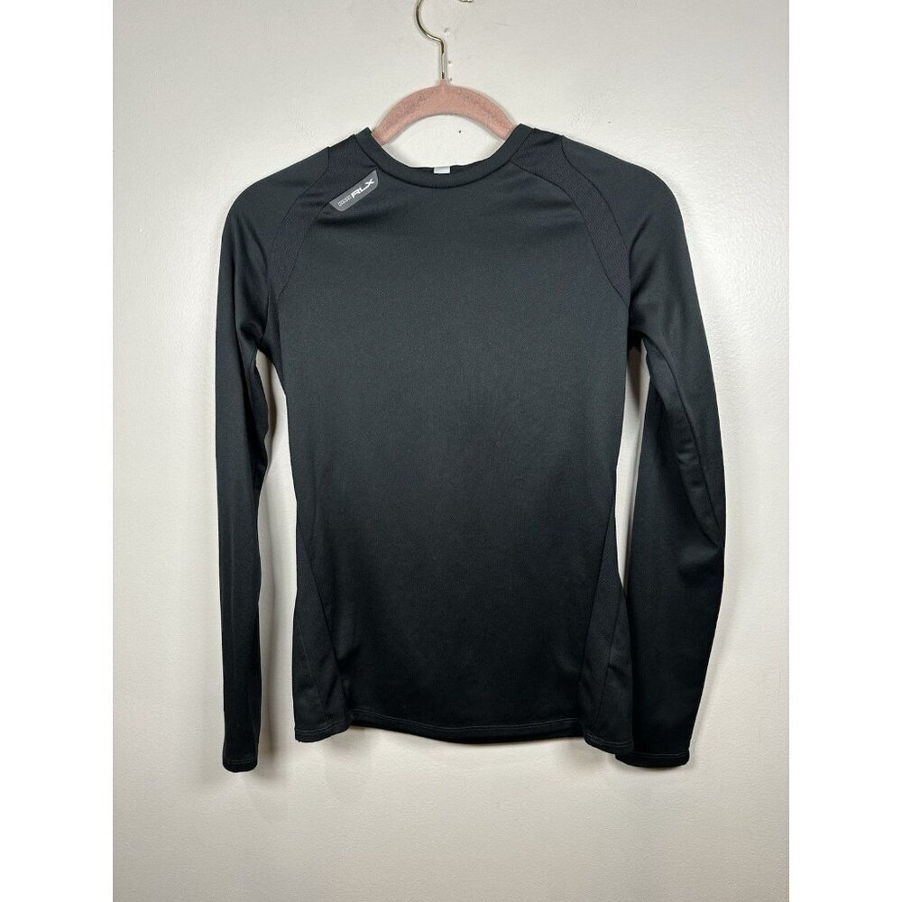 RLX Ralph Lauren Womens Long sheeve Shirt Size Small Base Layer Perfo